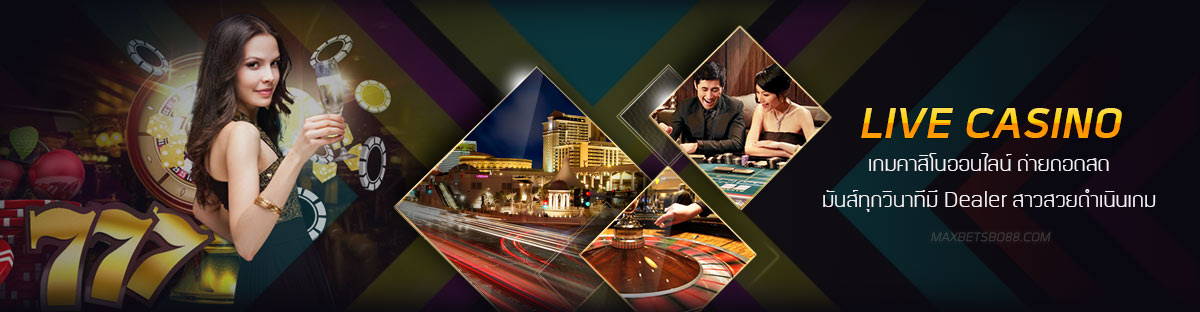 live casino banner